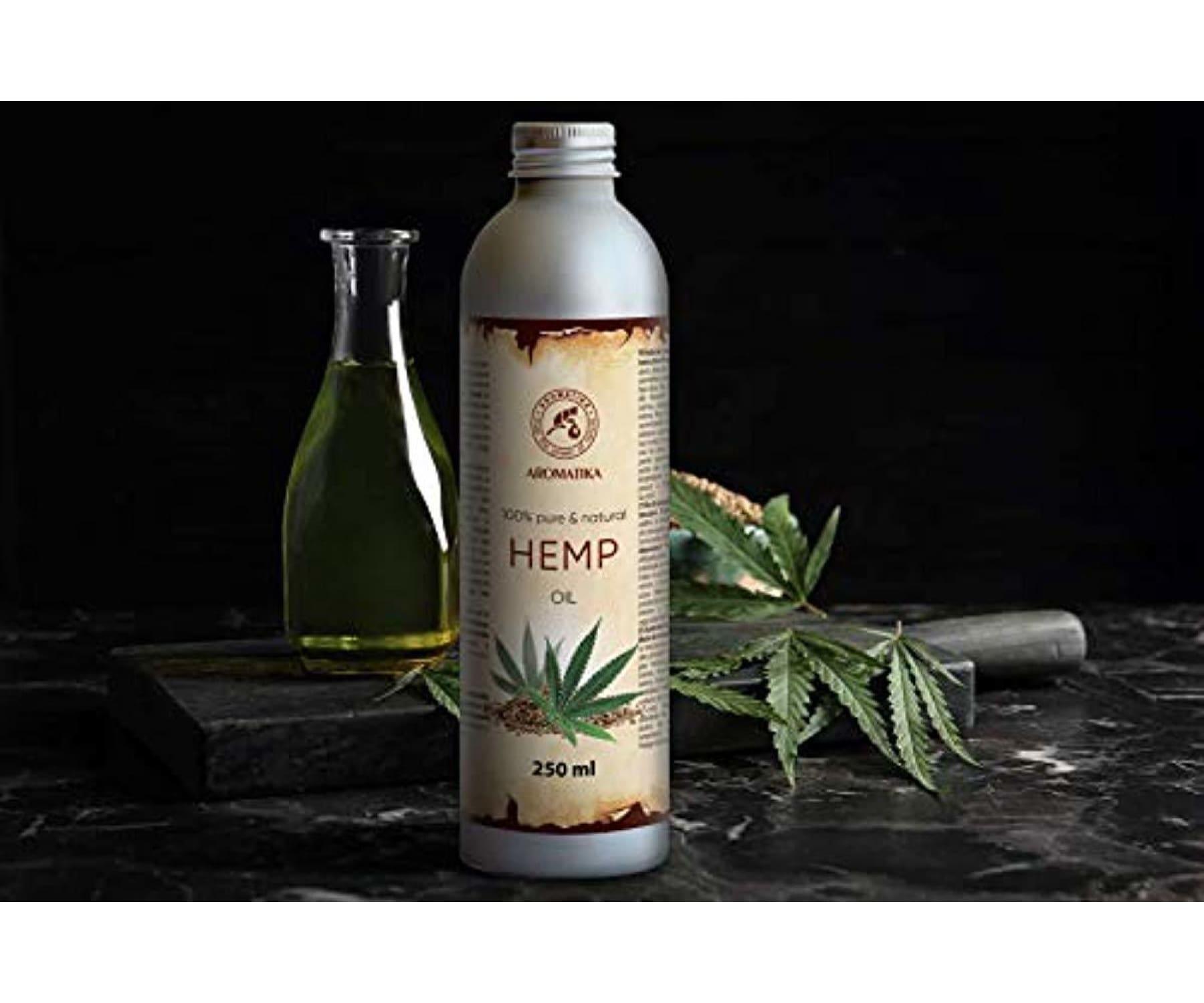 Hanf&Hemp - Hanföl 250 ml Cannabis Sativa Seed Oil -Kaltgepresstes Hanfsamen Öl