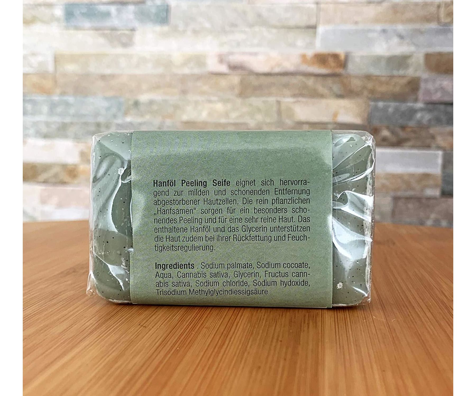 Hanf&Hemp - Hanföl Peeling Seife - Hautpflege - Shower - Duschseife