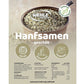 Hanf&Hemp - Hanfsamen natürliche Eiweißquelle + Omega 3 - 1kg - Fettsäuren