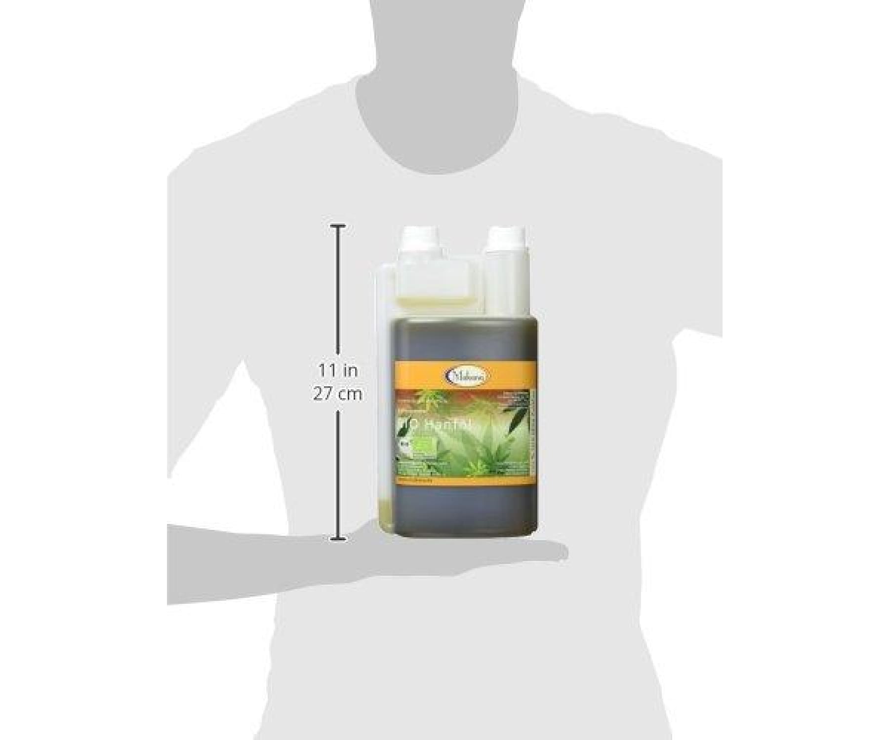 Makana - Makana BIO Hanföl für Tiere kaltgepresst 100% rein 1000 ml Dosierflasche - Entspannung Fettsauren
