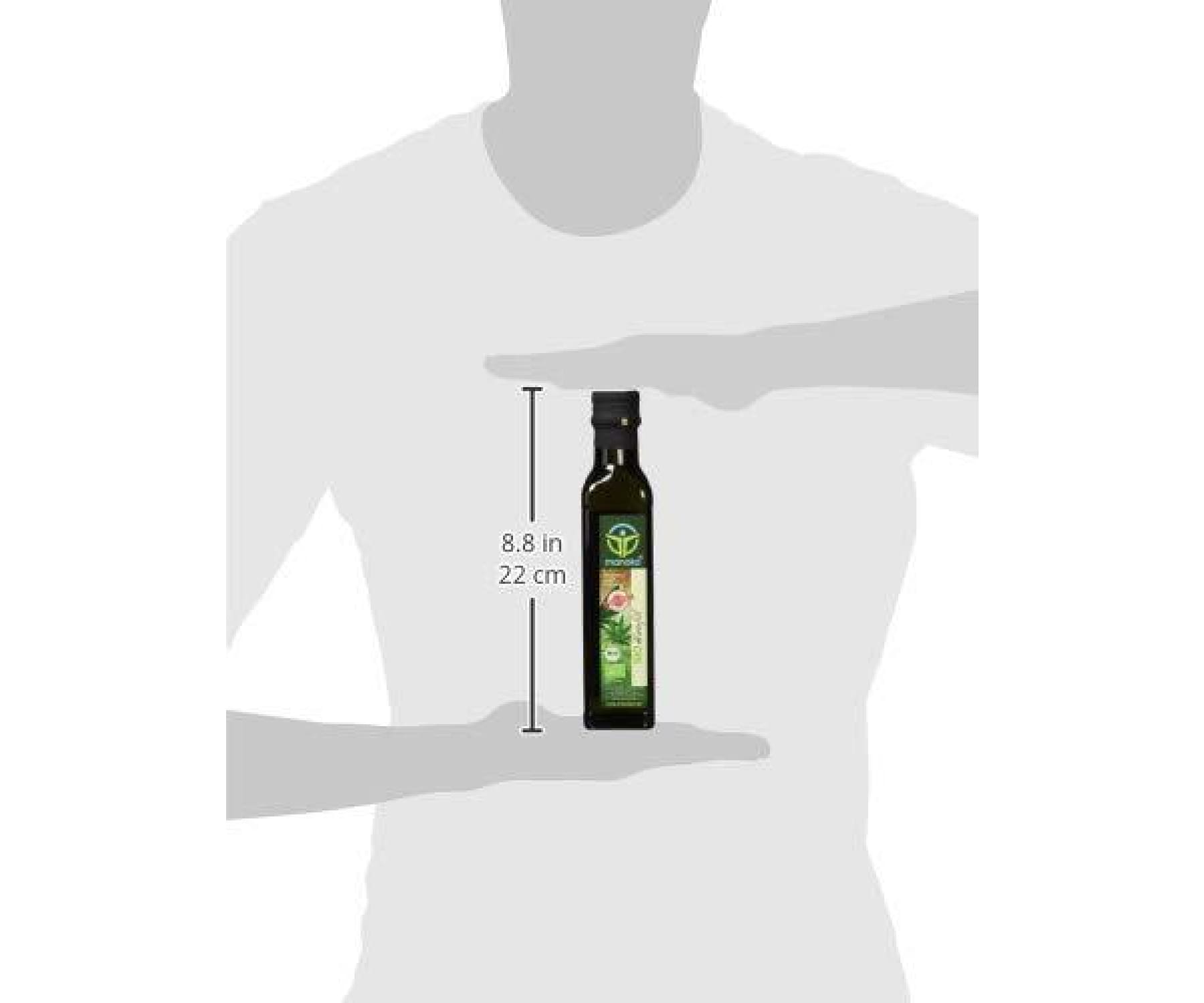 manako - manako BIO Hanföl - kaltgepresst 100% rein 250 ml - Küche Kochen - Speiseöl