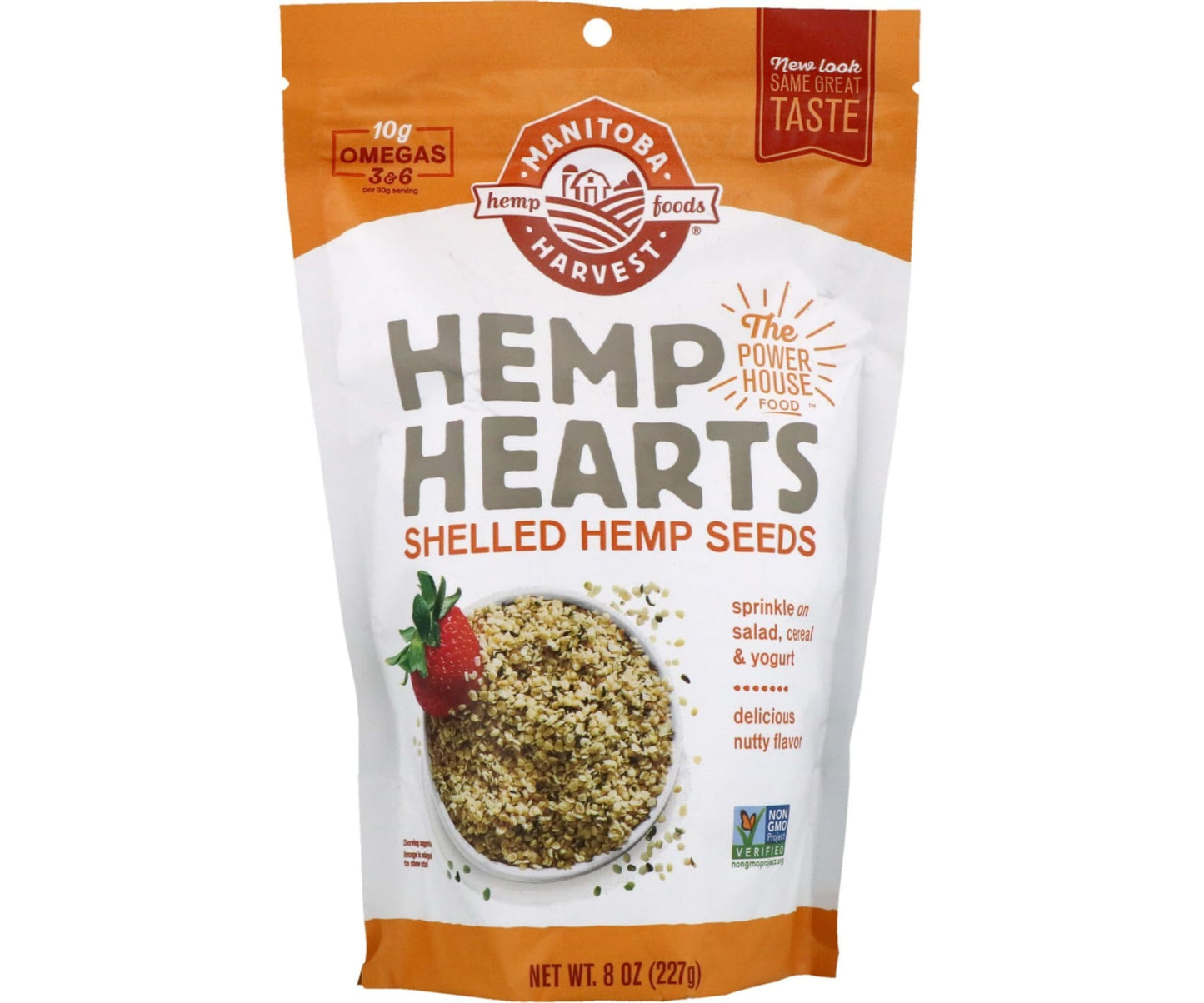 Hanf und Hemp - Manitoba Harvest Hanfherzen - Ungeschälte Hanfsamen - 454g