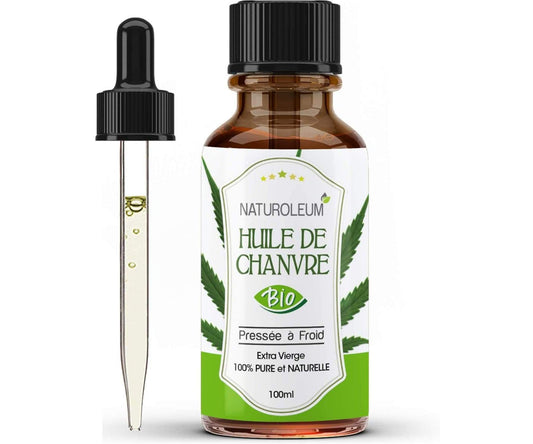 Hanf und Hemp - NATUROLEUM Hanföl 100% BIO KALTGEPRESST 100ml