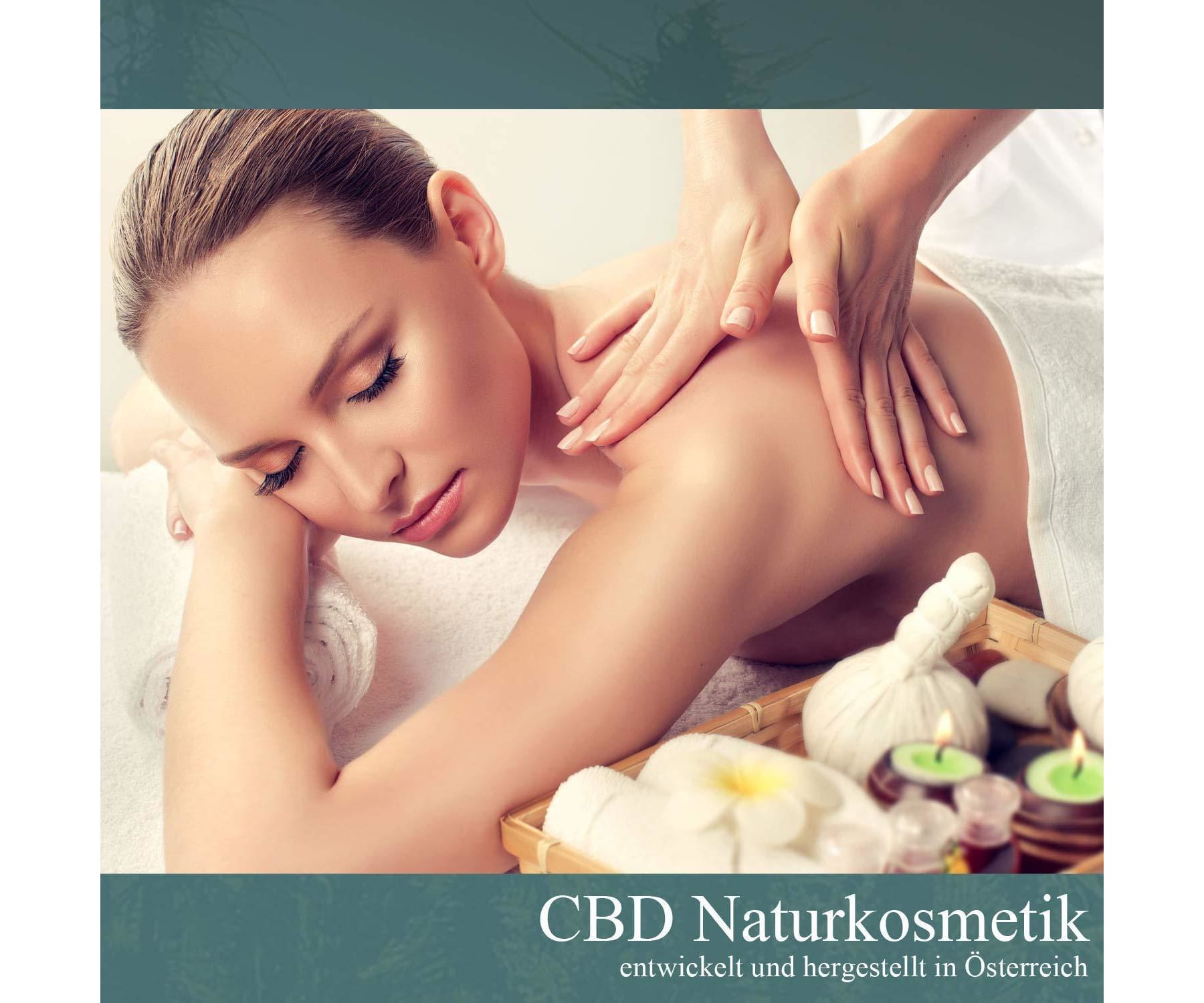 Hanf und Hemp - Nektar CBD Pflege- & Massageöl für Muskeln & straffere Haut - Anti Aging