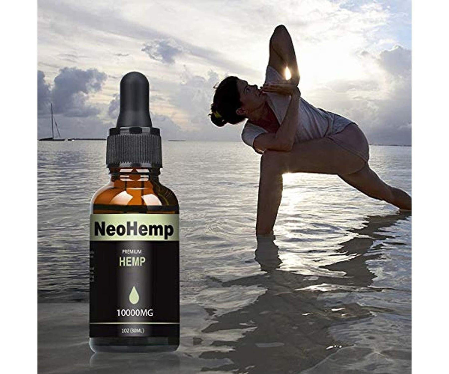 NeoHemp - NeoHemp 30ml 10.000mg - Premium Hanf Öl Hanfextrakt - NEU