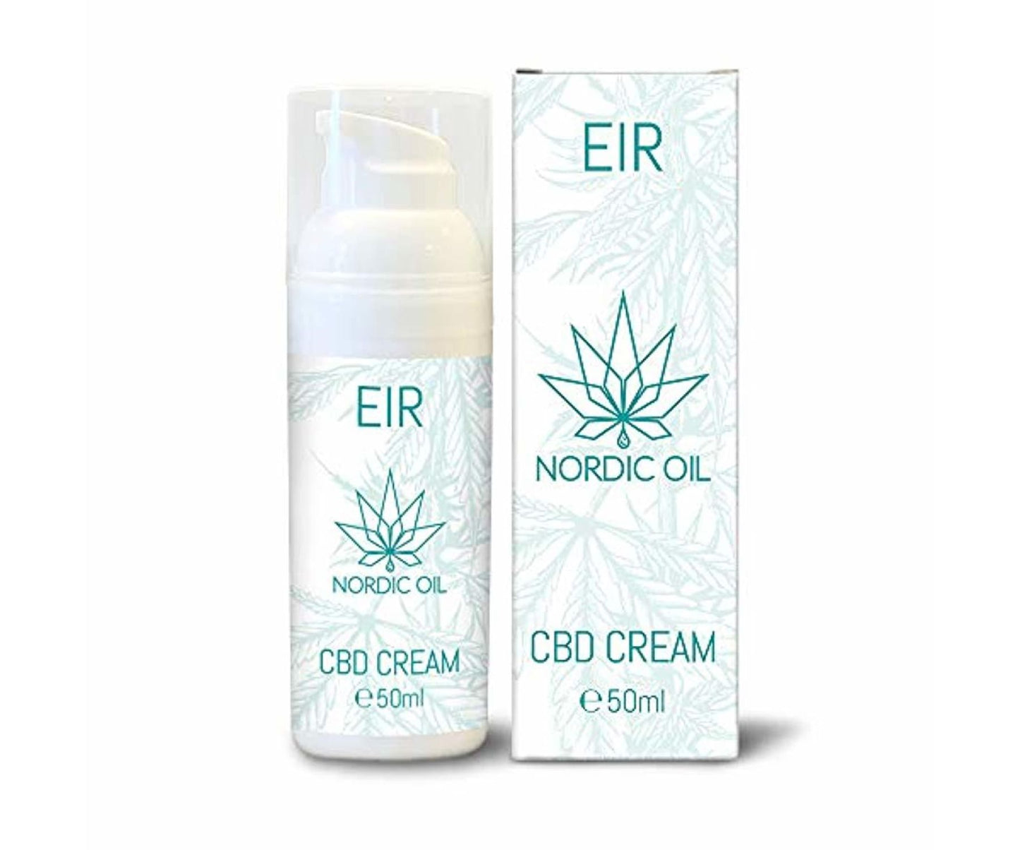 Hanf und Hemp - Nordic Oil - Eir - CBD Creme bei Psoriasis trockener und spröder Haut - (300mg CBD)