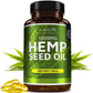 Hanf und Hemp - Original Nutravita Hanfsamenöl 1000Mg 180 St. Cannabis Sativa