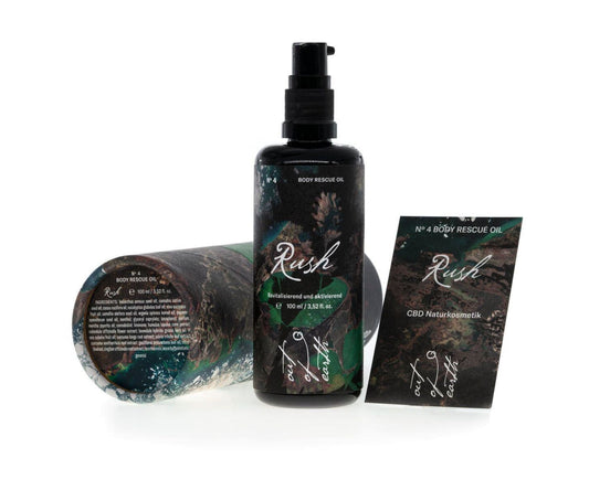 Hanf und Hemp - Out of Earth No 4 Rush Body Rescue Oil