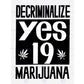 Hanf und Hemp - Poster Cannabis Marijuana Politik 30x41cm
