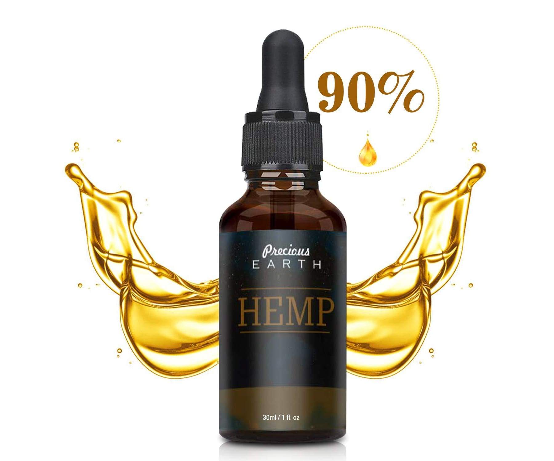 Hanf und Hemp - PRECIOUS EARTH Hanföl - 83% - 50000mg - 60ml Tropfen