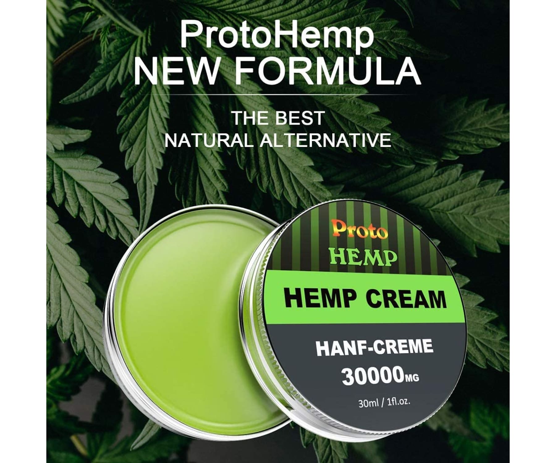 Hanf&Hemp - ProtoHemp natürliche Hanf Creme 30ml
