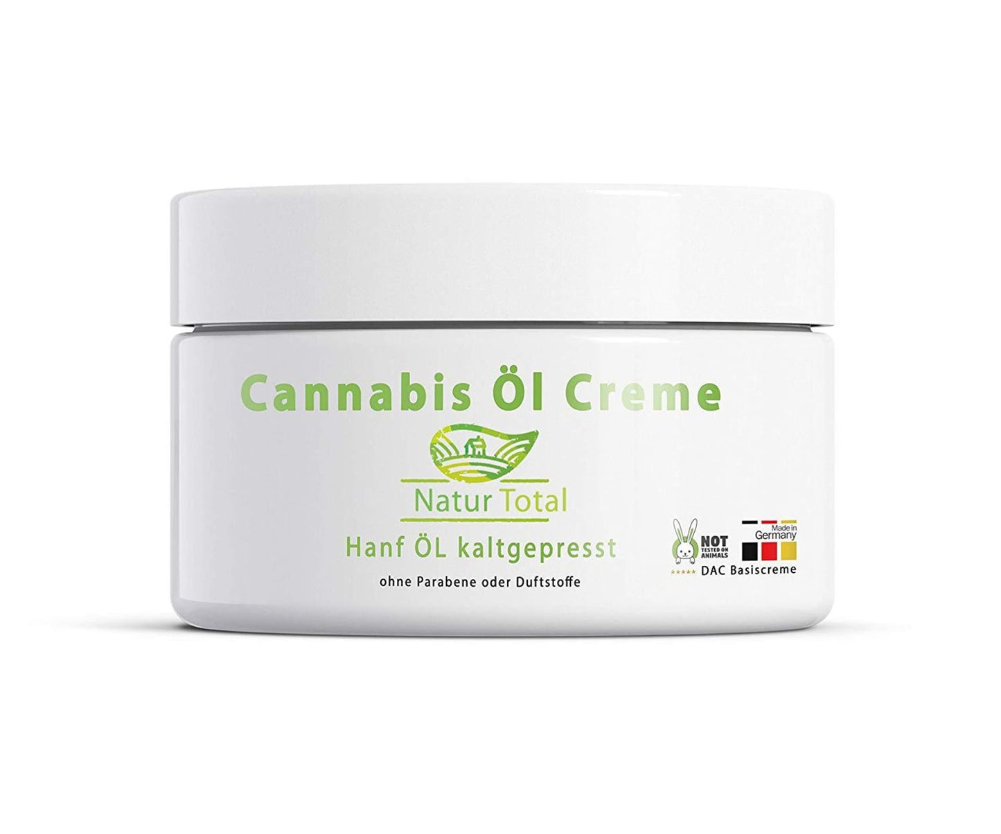 Hanf&Hemp - Pure Hanföl Creme CB ÖL: 150ml Cannabis Öl - Schmerz Gel - Hautpflege