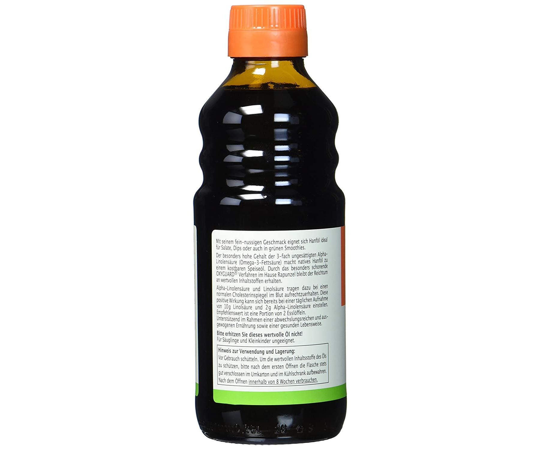 Rapunzel - Rapunzel Hanföl nativ - 250 ml - Bio - Küche Kochen Speiseöl - Fettsäuren