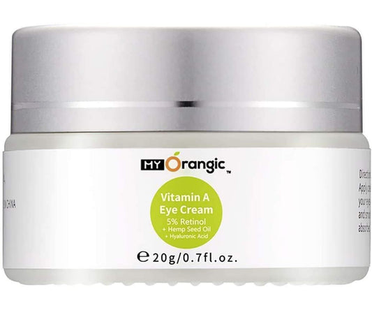 Hanf und Hemp - Straffende Augencreme mit Retinol + Hanföl 20g