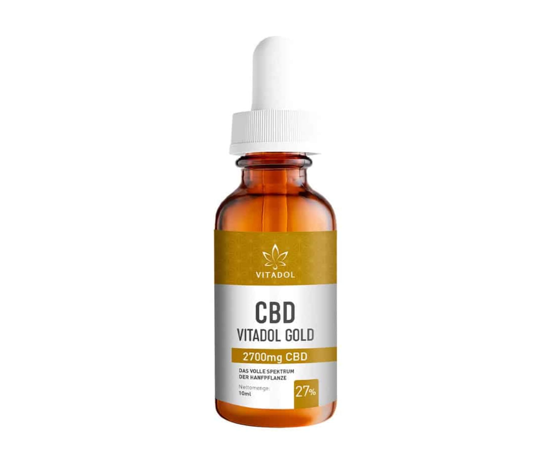 Hanf und Hemp - Vitadol Gold 27% CBD Aroma-Öl à 2700mg