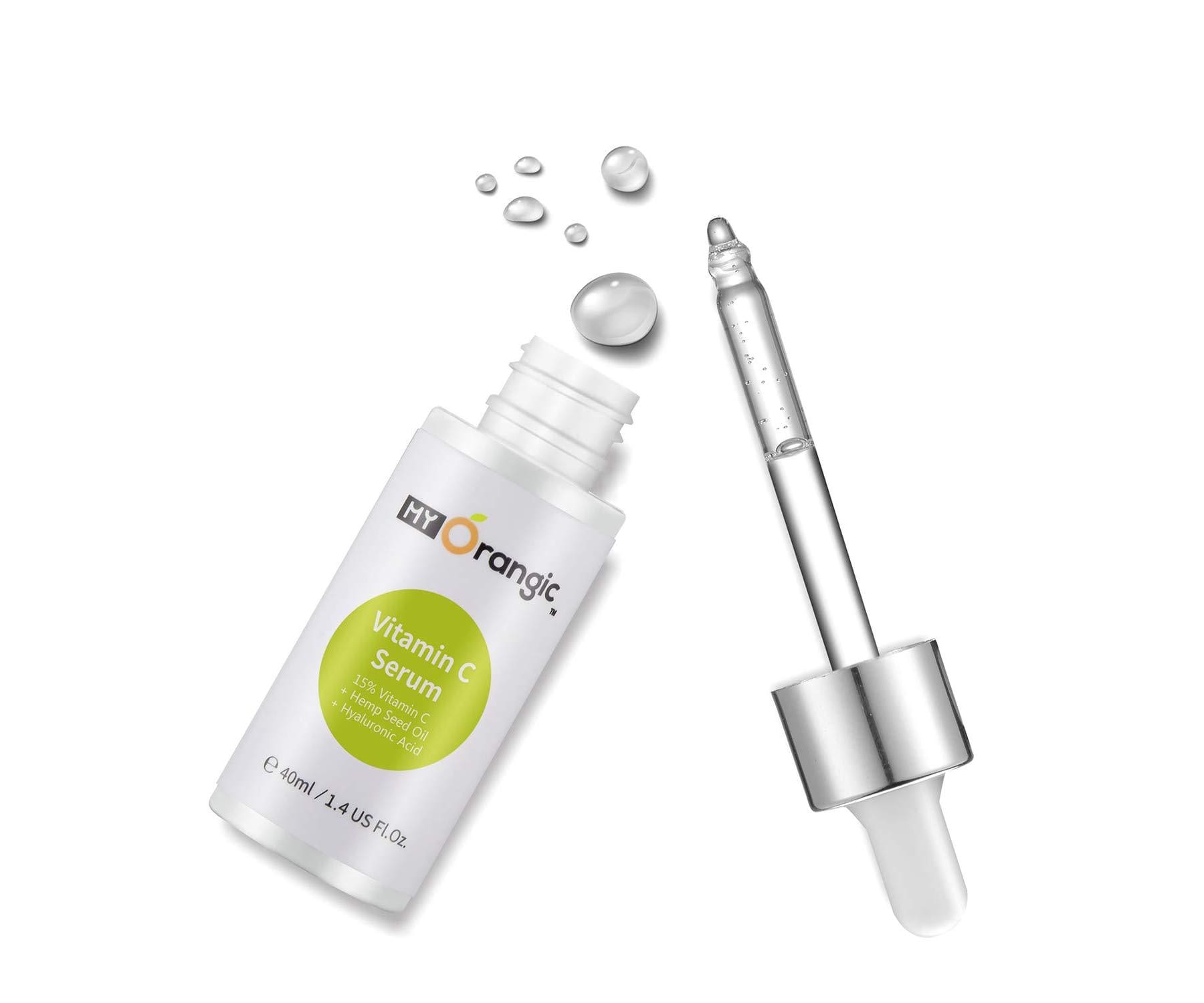 Hanf und Hemp - Vitamin C Serum - 15% Vitamin C + Hanföl + Hyaluronsäure