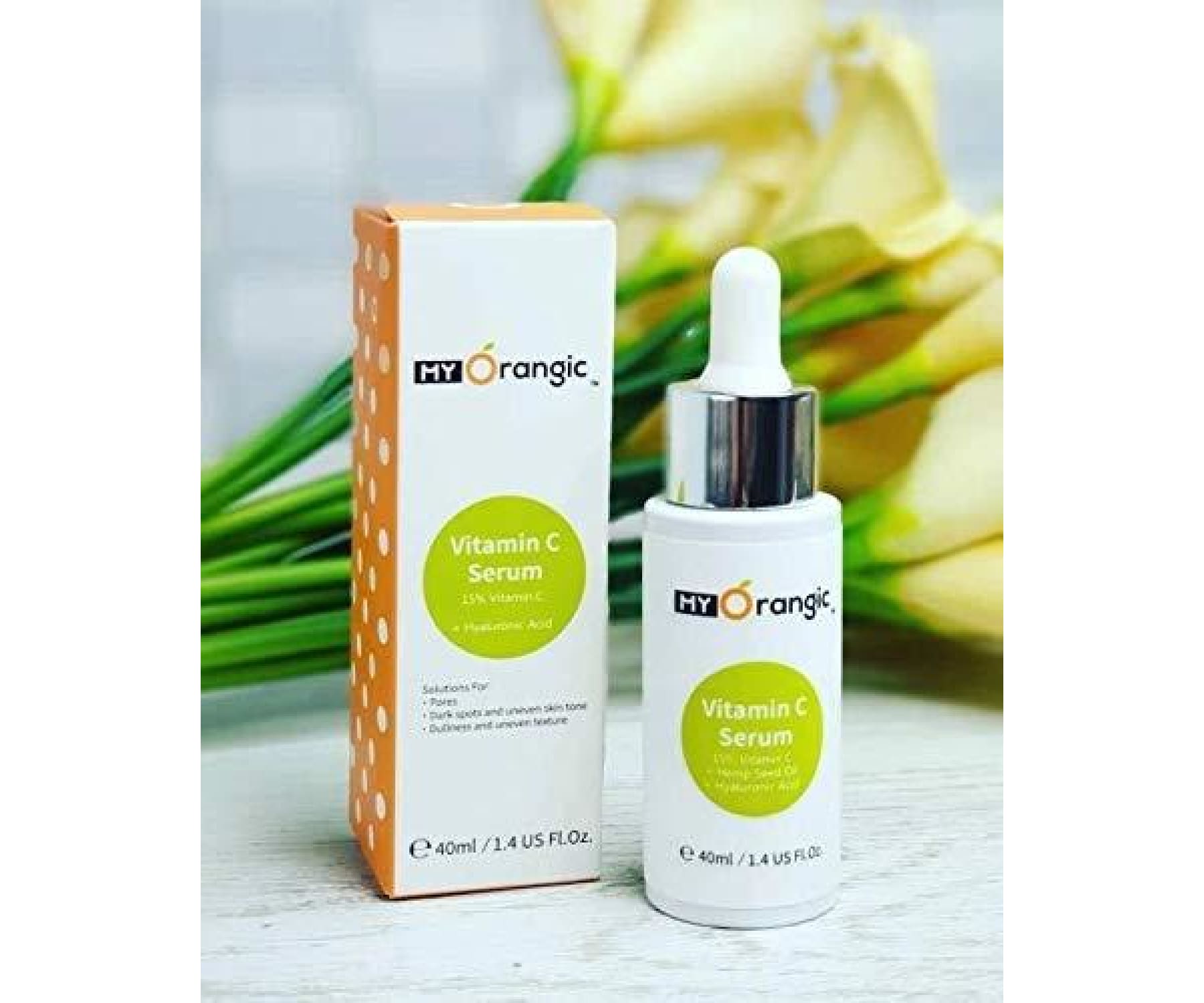 Hanf und Hemp - Vitamin C Serum - 15% Vitamin C + Hanföl + Hyaluronsäure