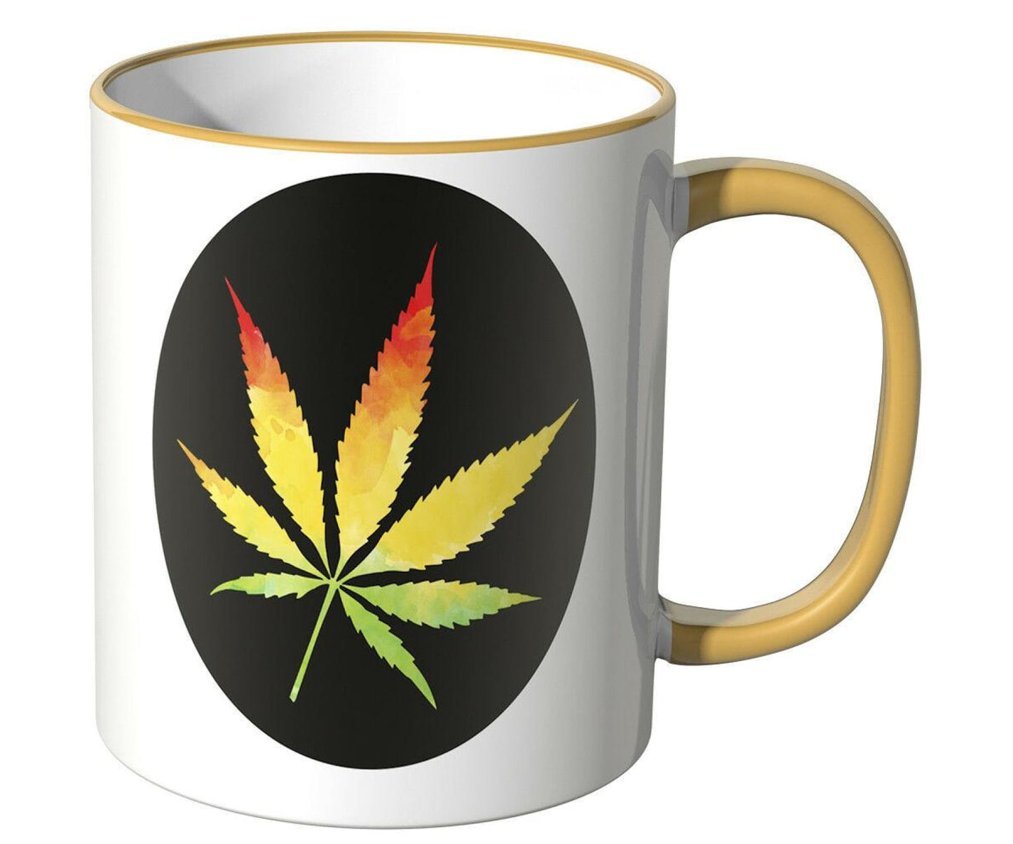 Hanf und Hemp - WANDKINGS Tasse Aufdruck Hanf