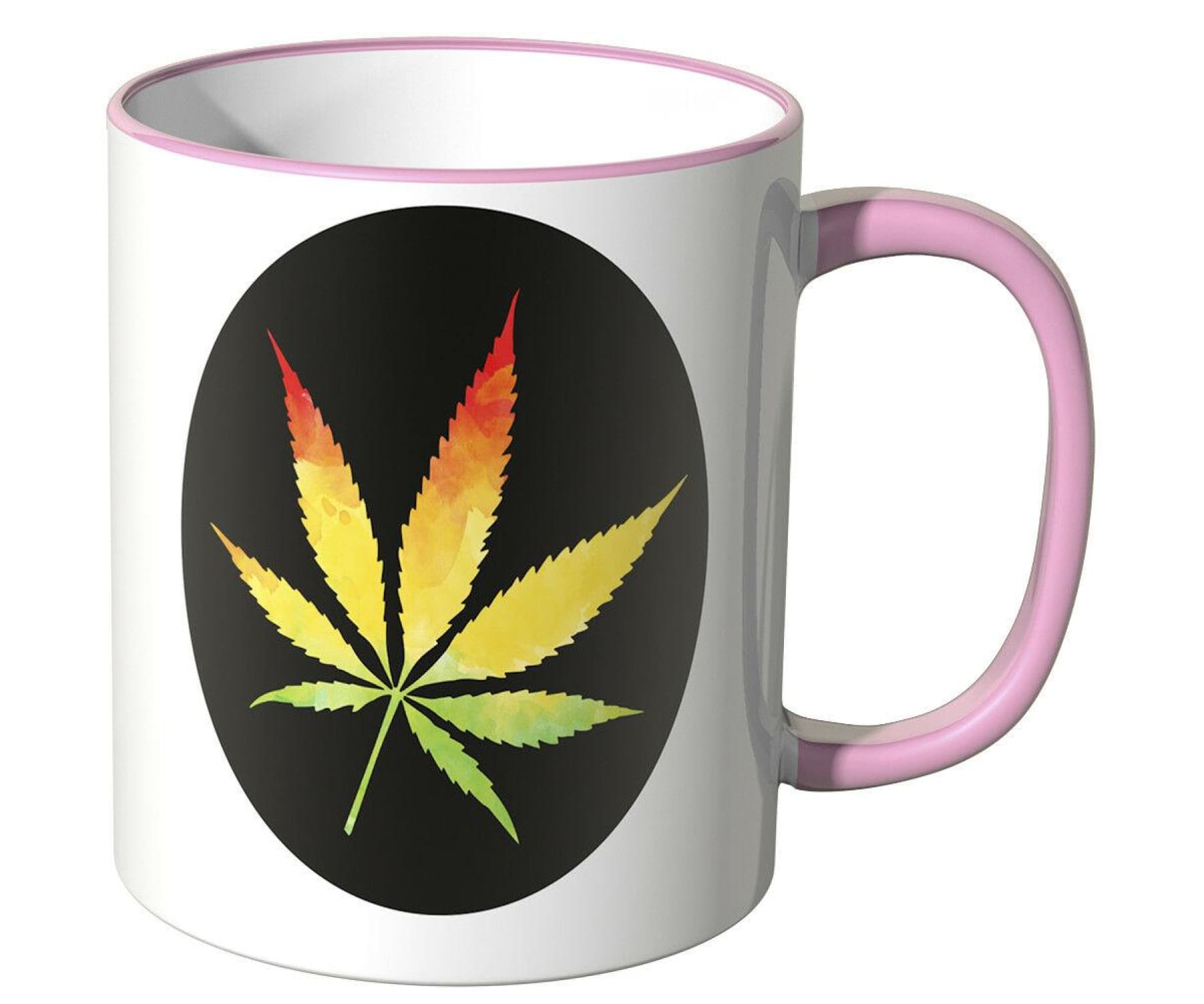 Hanf und Hemp - WANDKINGS Tasse Aufdruck Hanf