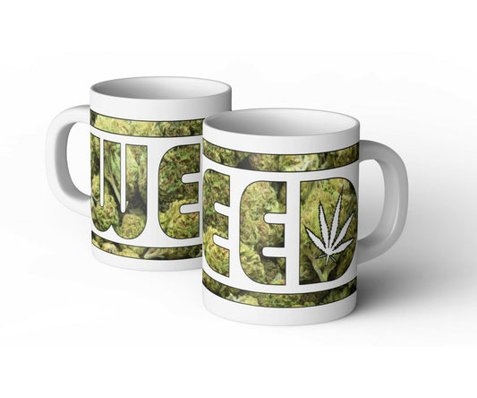 Hanf und Hemp - Weed Kaffee Tasse Cannabis